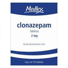 CLONAZEPAM 2 MG C / 30 TAB MEDLEY