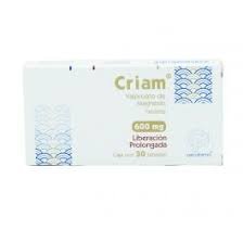 CRIAM 600 MG TABLETAS 30
