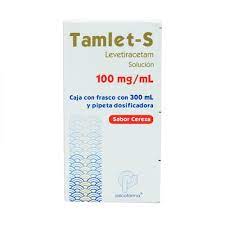 TAMLET-S 100MG SOLUCION 300ML CEREZA