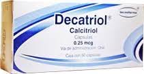 DECATRIOL ( CALCITRIOL) 0.25 MG C /50 TAB