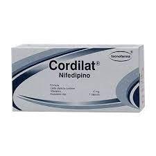 CORDILAT (NIFEDIPINO 10MG) C/20CAP