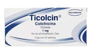 TICOLCIN (COLCHICINA) 1MG C/30 TAB
