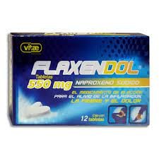 FLAXENDOL (NAPROXENO 550MG) C/12TAB