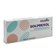 SOLPREXOL (CARBAMAZEPINA) 200MG 20TBS