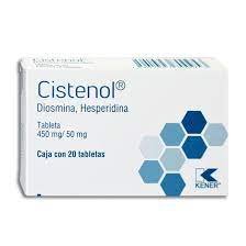 CISTENOL (DIOSMINA 450MG / HESPERIDINA 50MG) 20TAB