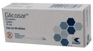 GLICOSAR (PRAVASTATINA 10MG) C/30TAB