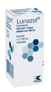 LUNAZOL PARACETAMOL 1G 100ML SOL