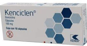 KENCICLEN (DOXICICLINA) 100 MG C/10 CAPSULAS