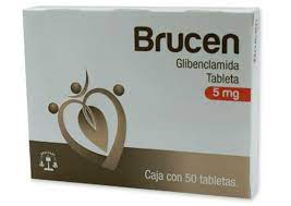 BRUCEN (GLIBENCLAMIDA 5MG) C/50TABLETAS