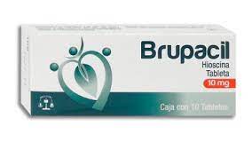 BRUPACIL (HIOSCINA) 10MG C/10TABLETAS