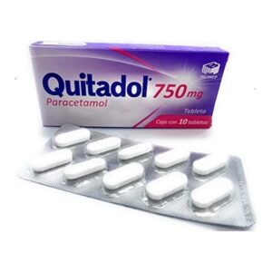 QUITADOL (PARACETAMOL 750MG) 10TABLETAS