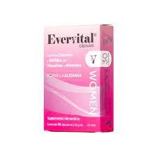 EVERVITAL WOMEN SUPLEMENTO ALIMENTICIO CAPSULAS 30