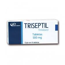 TRISEPTIL ( TRINIDAZOL ) 500 MG C / 8 TABLETAS