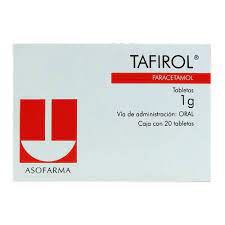 TAFIROL 1G TABLETAS 20      568