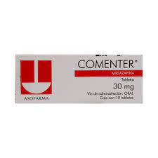 COMENTER 30 MG COMPRIMIDOS 10