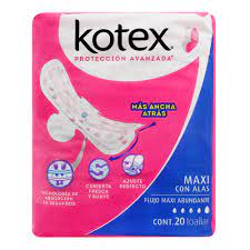 TAS SANIT KOTEX MAX C/A20+SP