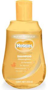 SHAMPOO HUGGIES CUIDADO CLARO 250ML