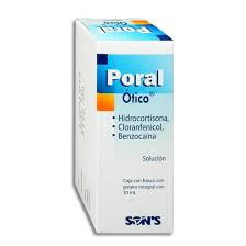 PORAL OTICO (HIDROCOTISONA CLORANFENI BENZOCAINA) 10 ML