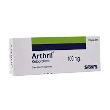 ARTHRIL (KETOPROFENO 100MG) C/15CAP