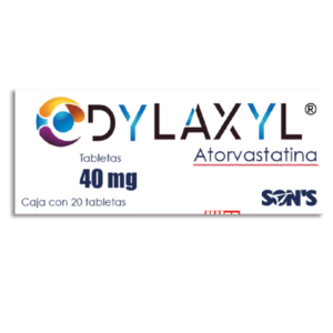 DYLAXY 40 MG ( ATORVASTATINA ) C / 20 TABLETAS