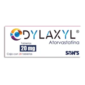 DYLAXYL 20 MG ATORVASTATINA C /20 TABLETAS