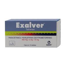 PARA/FEN/DEX 500/5/15MG10TABLETASLG
