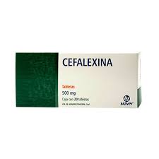CEFALEXINA 500 MG 20 TABLETAS