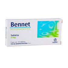 BENNET (DESLORATADINA 5MG) C/10TABLETAS