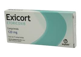 EXICORT (ETORICOXIB) 120MG 7CPR