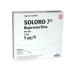 SOLORO 7 5MG C/4 PARCHES