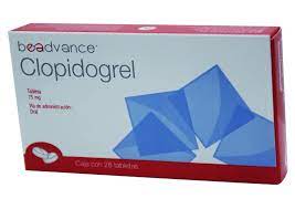 CLOPIDOGREL 75 MG C / 28 TABLETAS