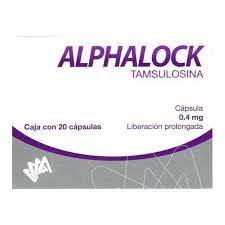 ALPHALOCK (TAMSOLUSINA) 0.4MG 20 CAPS