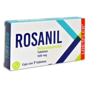 NITAZOXANIDA 500MG (ROSANIL) C/7TABLETAS