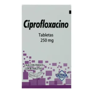 CIPROFLOXACINO 250MG 8TABLETAS