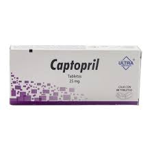 CAPTOPRIL 25 MG TABLETAS 30