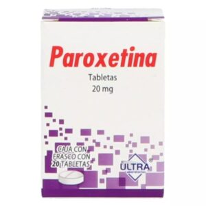 PAROXETINA 20MG 20 TABLETAS