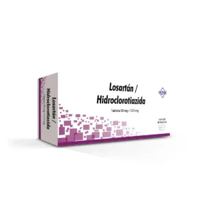 LOSARTAN50MG/HIDROCLOROTIAZIDA12.5MG C/30TABLETAS