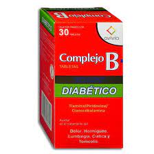 COMPLEJO B DIABETICO C/30TABLETAS
