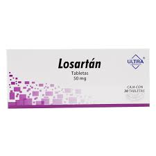 LOSARTAN 50 MG C/30 TABLETAS