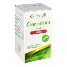 CLINDAMICINA 300MG FRASCO CAP16