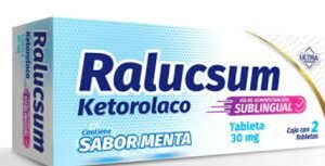 RALUCSUM 30MG MTA 2 TABLETAS SUB LG