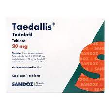 TAEDALLIS 20MG TABLETAS 1