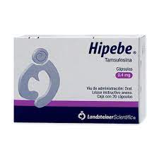 HIPEBE (TAMSULOSINA 0.4MG) C/20CAP