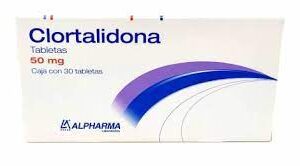 CLORTALIDONA 50MG 30TABLETAS