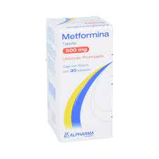 METFORMINA LP 500 MG 30 TABLETAS LG