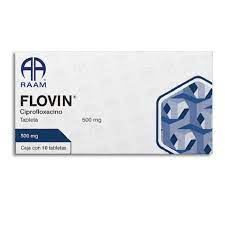 FLOVIN 500MG TABLETAS 10 (CIPROFLOXACINO)