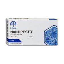 NANDRESTO (ESCITALOPRAM 10MG) C/28TABLETAS