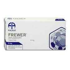 FREWER ( DEFLAZACORT 6 MG ) C / 20 TABLETAS