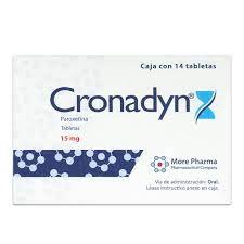 CRONADYN 15 MG TABLETAS 14