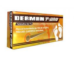 DERMAN F-UNO GEL 1% CJA C/TB